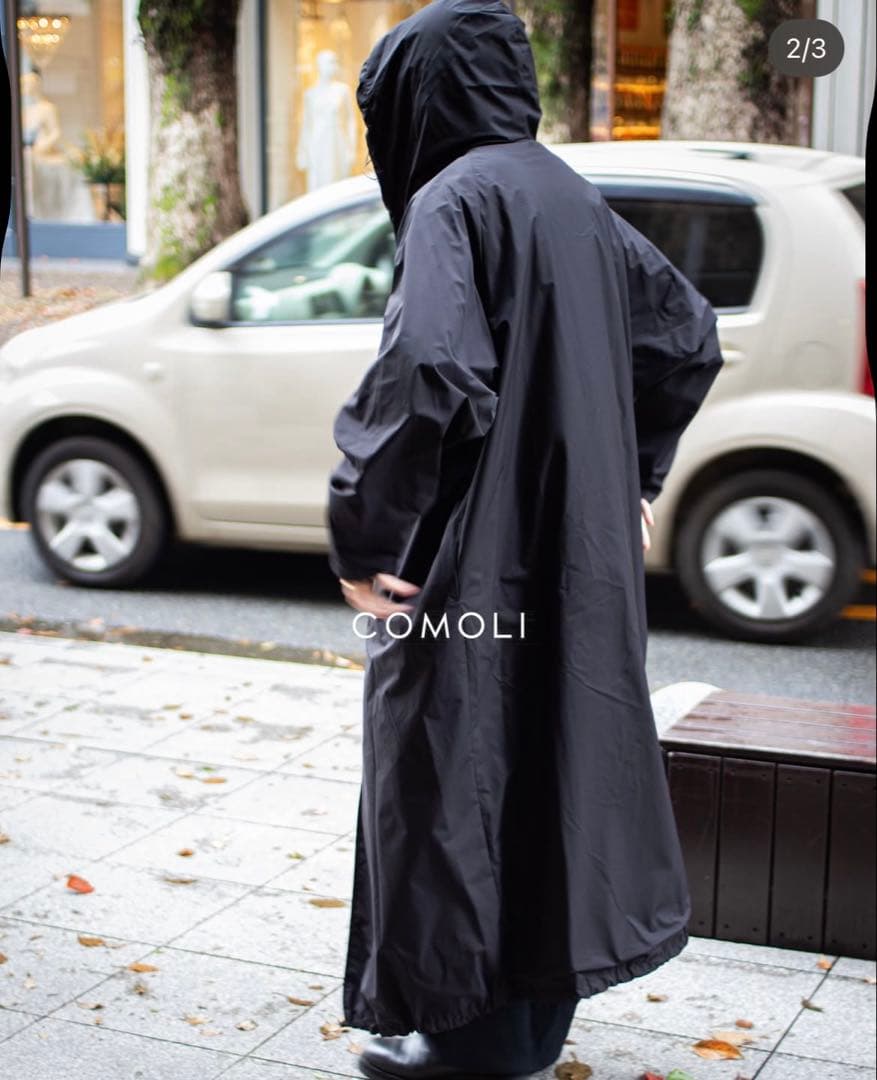 COMOLI 25ss レインコート スタイリスト私物 apresse