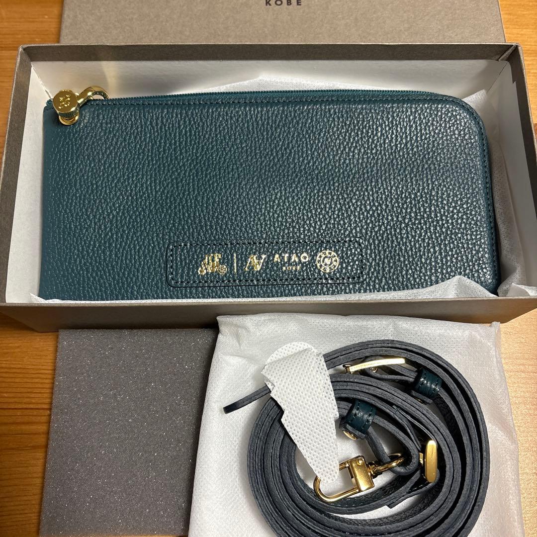 アタオ　ATAO Batty(バティ)／バッグにもなる長財布