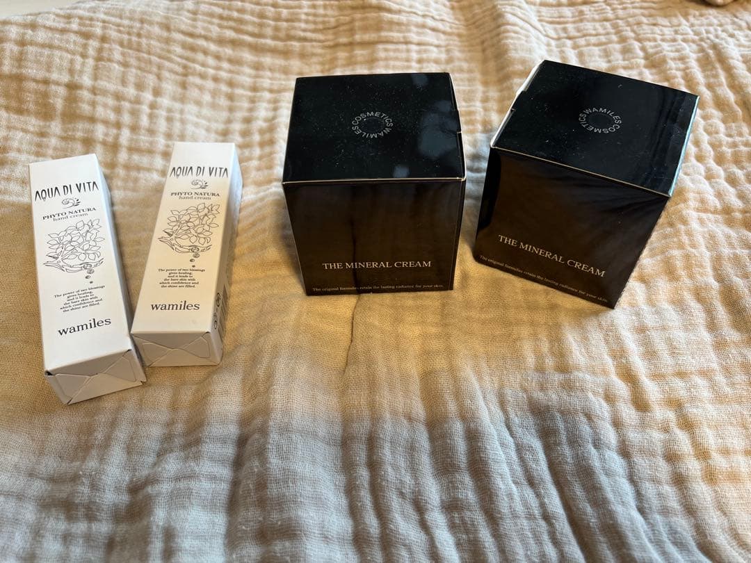 ワミレス　ザ ミネラルクリーム　2個セット　ハンドクリーム付