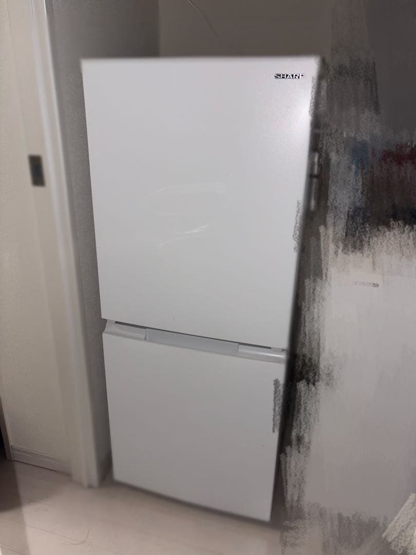 SHARP 冷蔵庫 SJ-D15K-W 152L 2023年製