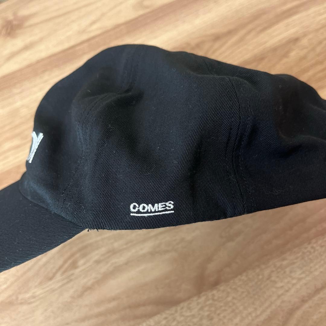 comesandgoes cap ny　ブラック