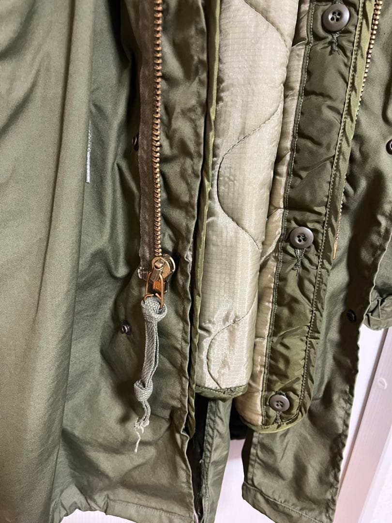 XSサイズ 実物美品M-65フィッシュテールパーカー（モッズパーカー）フルセット