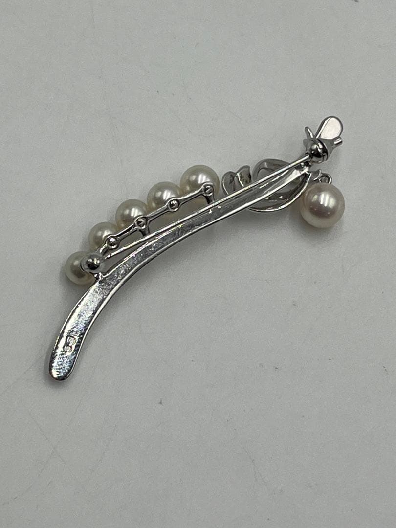 MIKIMOTO ミキモト　アコヤベビーパール　ブローチ SV