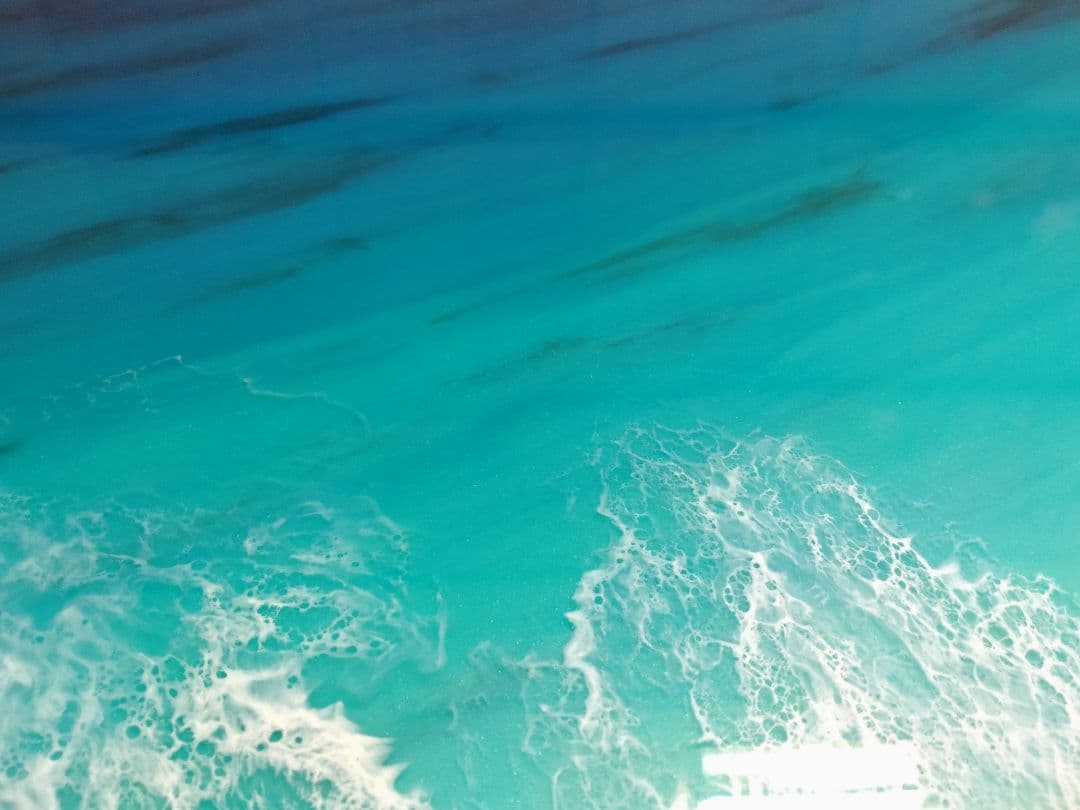 NOBU☆レジンアート(Okinawa Blue・1040×590)