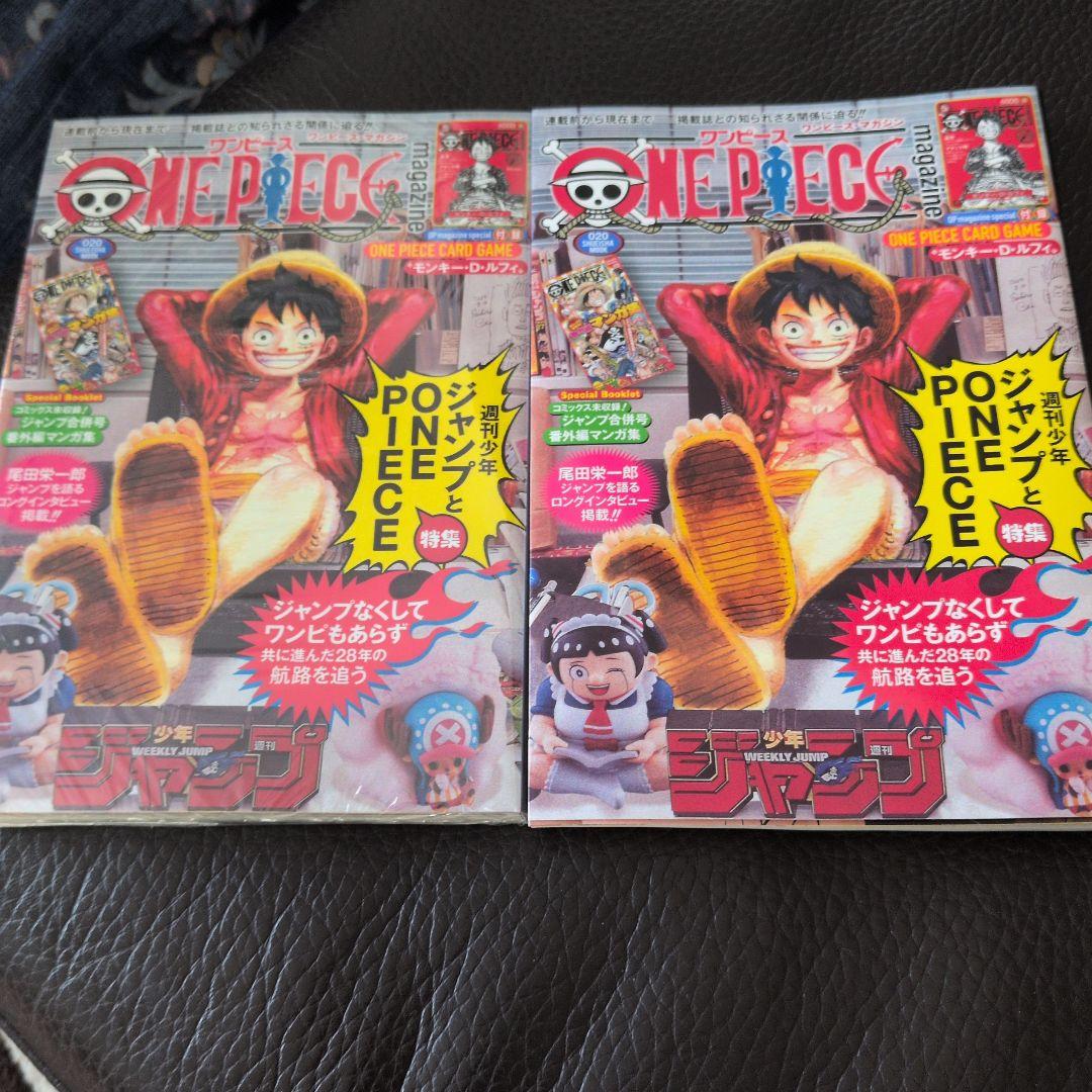 ワンピースマガジン20号 ルフィ プロモ ワンピースカード ST21-014