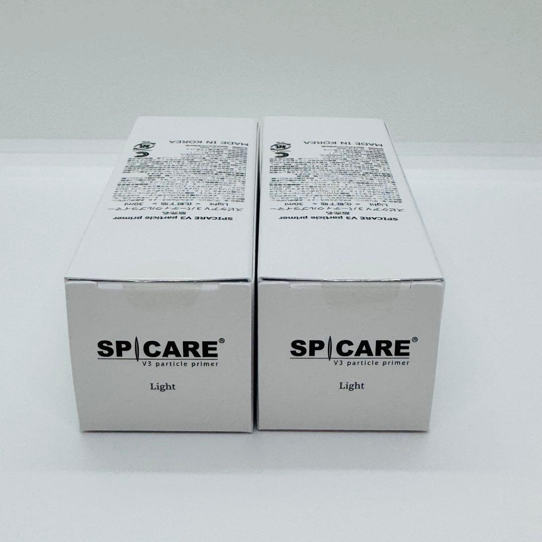 スピケアV3 ハリデイリークリーム+パーティクルプライマー ライト×2個★正規品