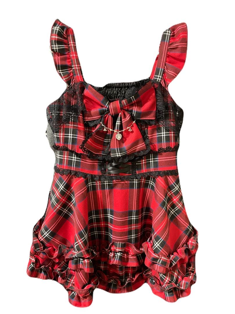 MARS Princess Melody チェック DOLLY キャミワンピース