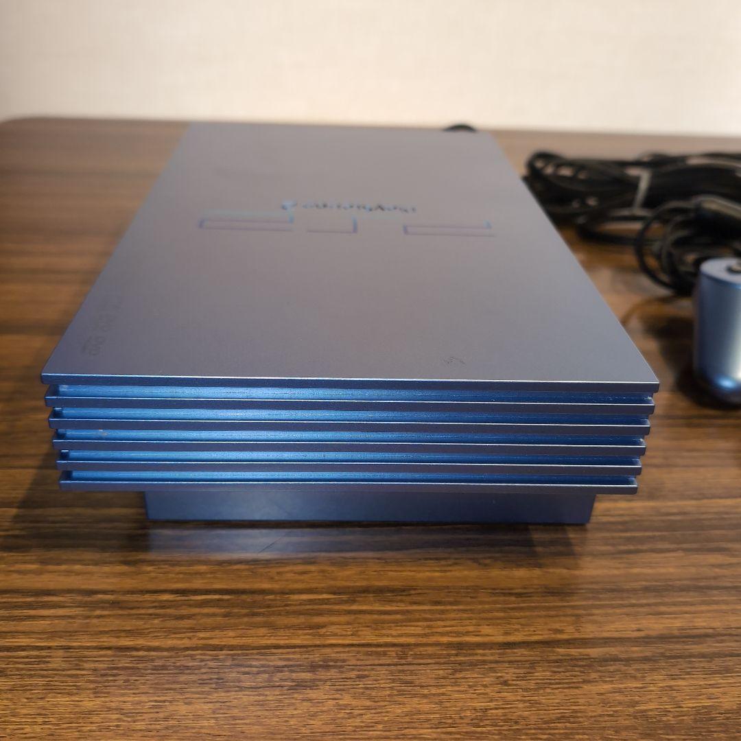 プレイステーション2 限定カラー アクア　SCPH-39000AQ　ソフト３本付