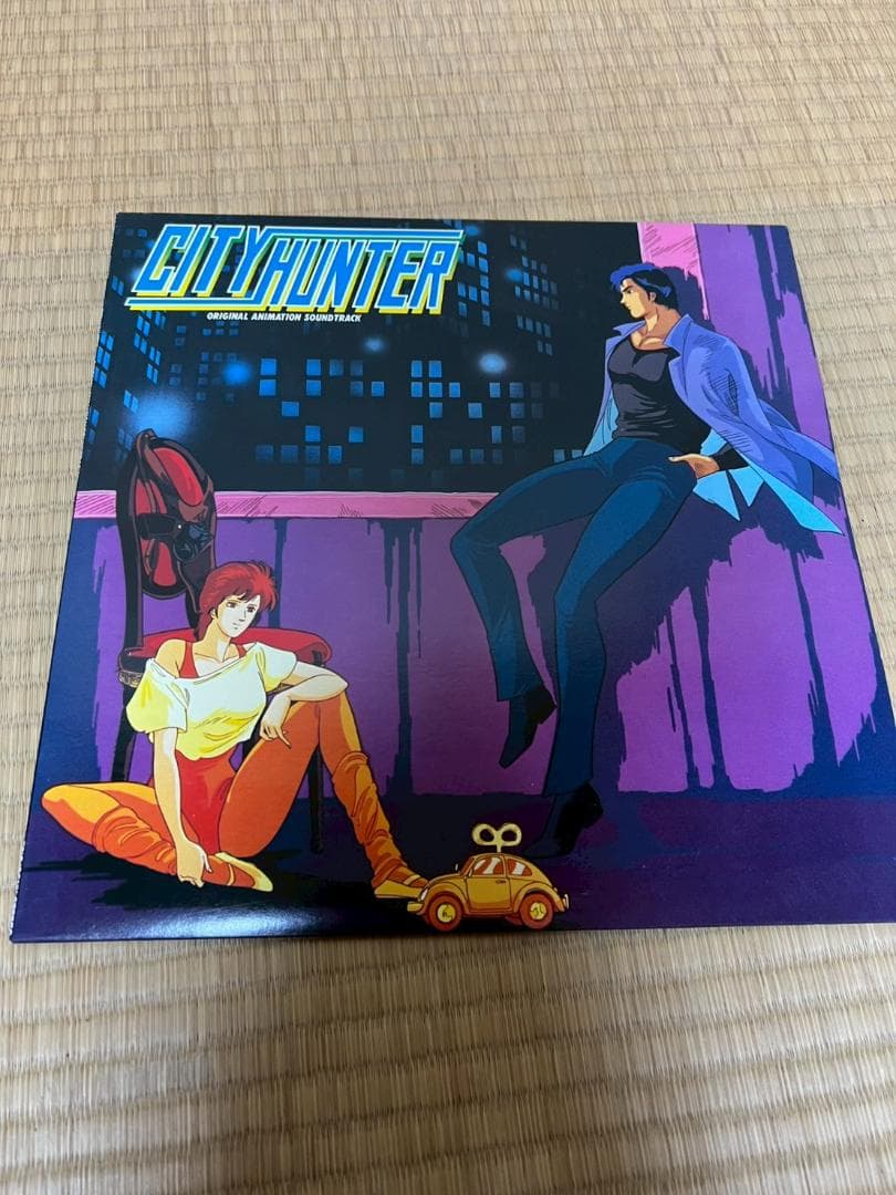 シティハンター　オリジナルアニメーションサウンドトラック　レコード　シール付属