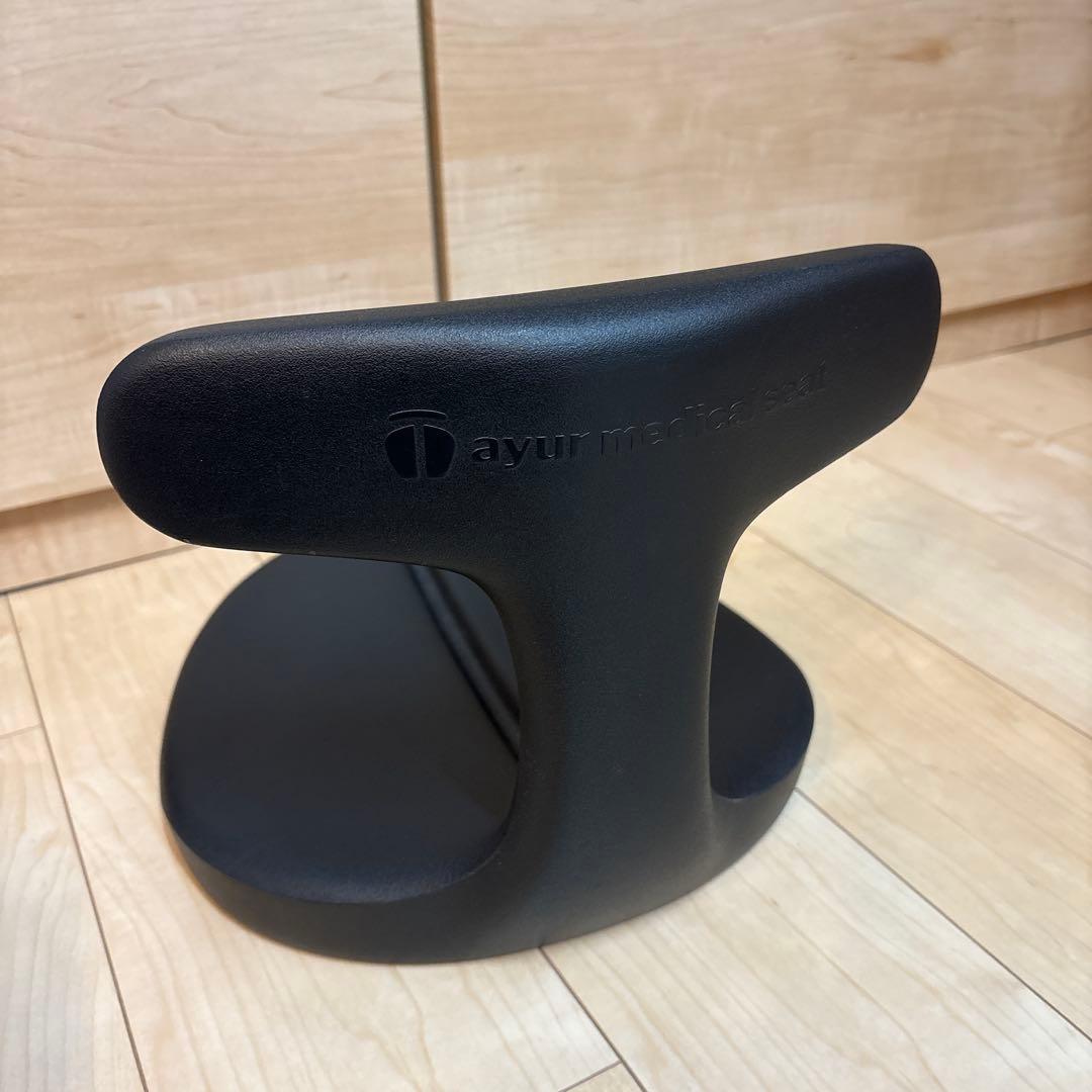 ayur medical seat/アーユルチェア　骨盤・姿勢矯正用 ブラック