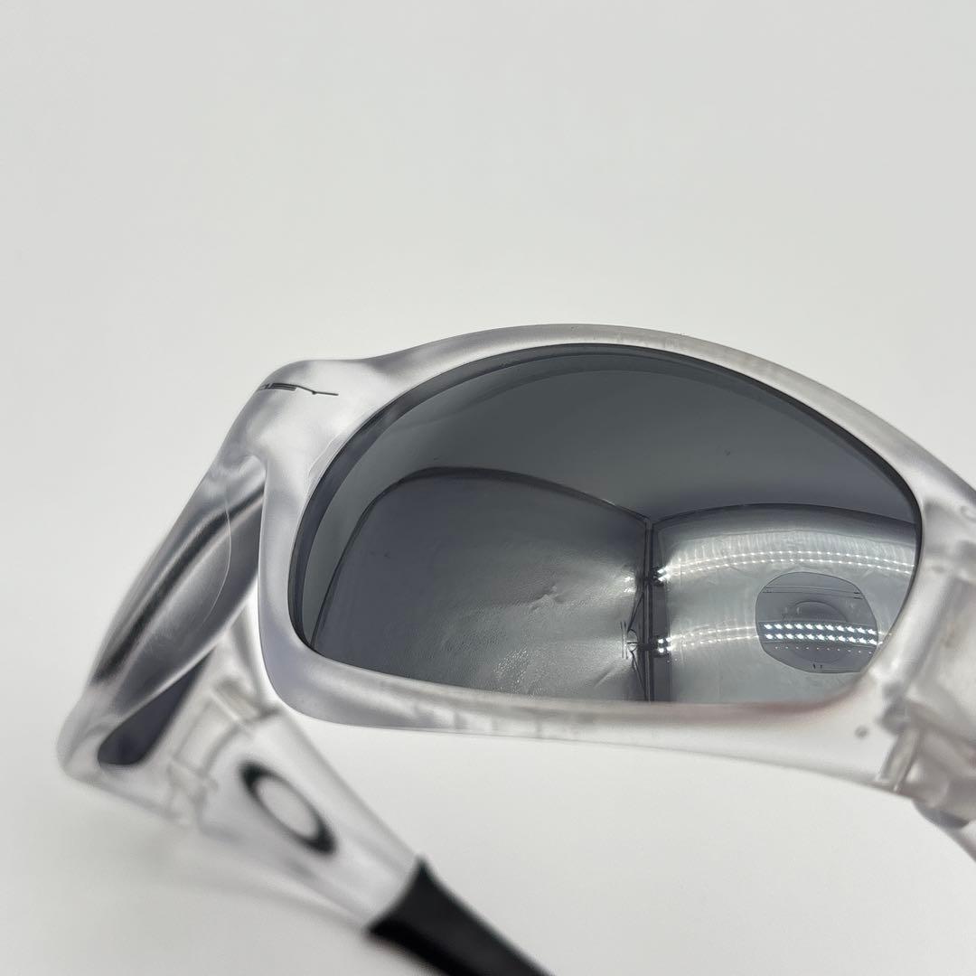 【希少】OAKLEY Straight jacket クリアフレーム y2k
