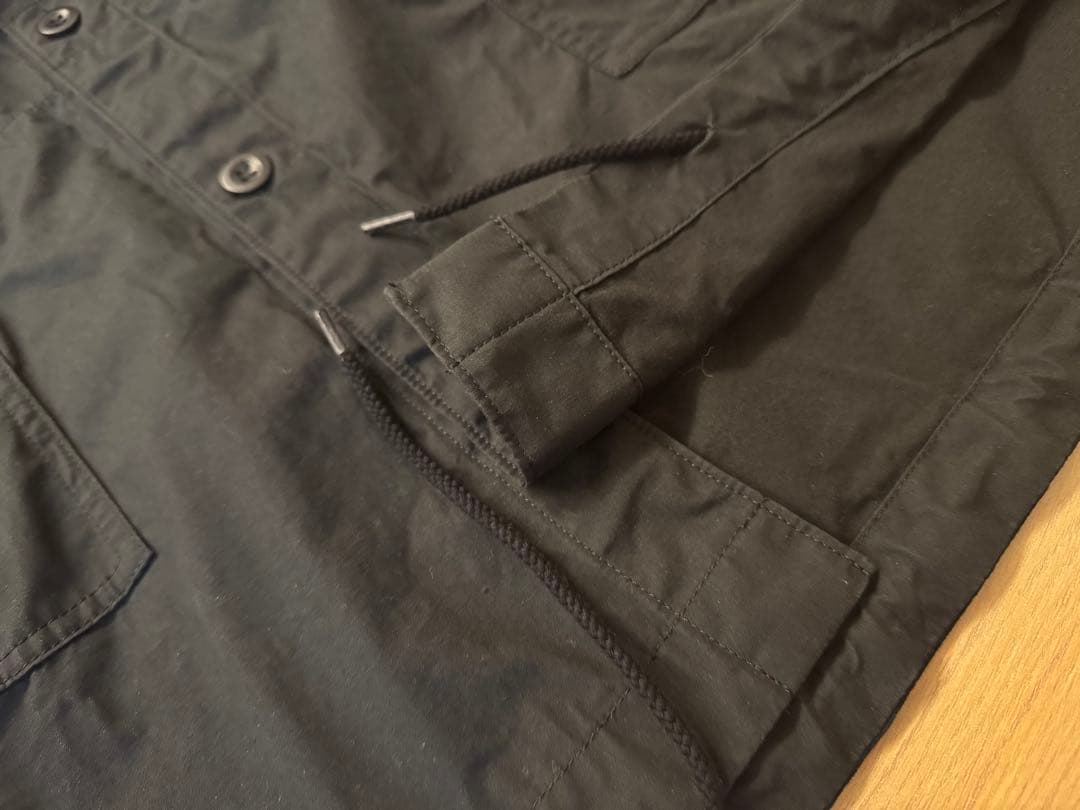 コムデギャルソンオム　AD2025 シャツジャケット　ブラック　試着のみ