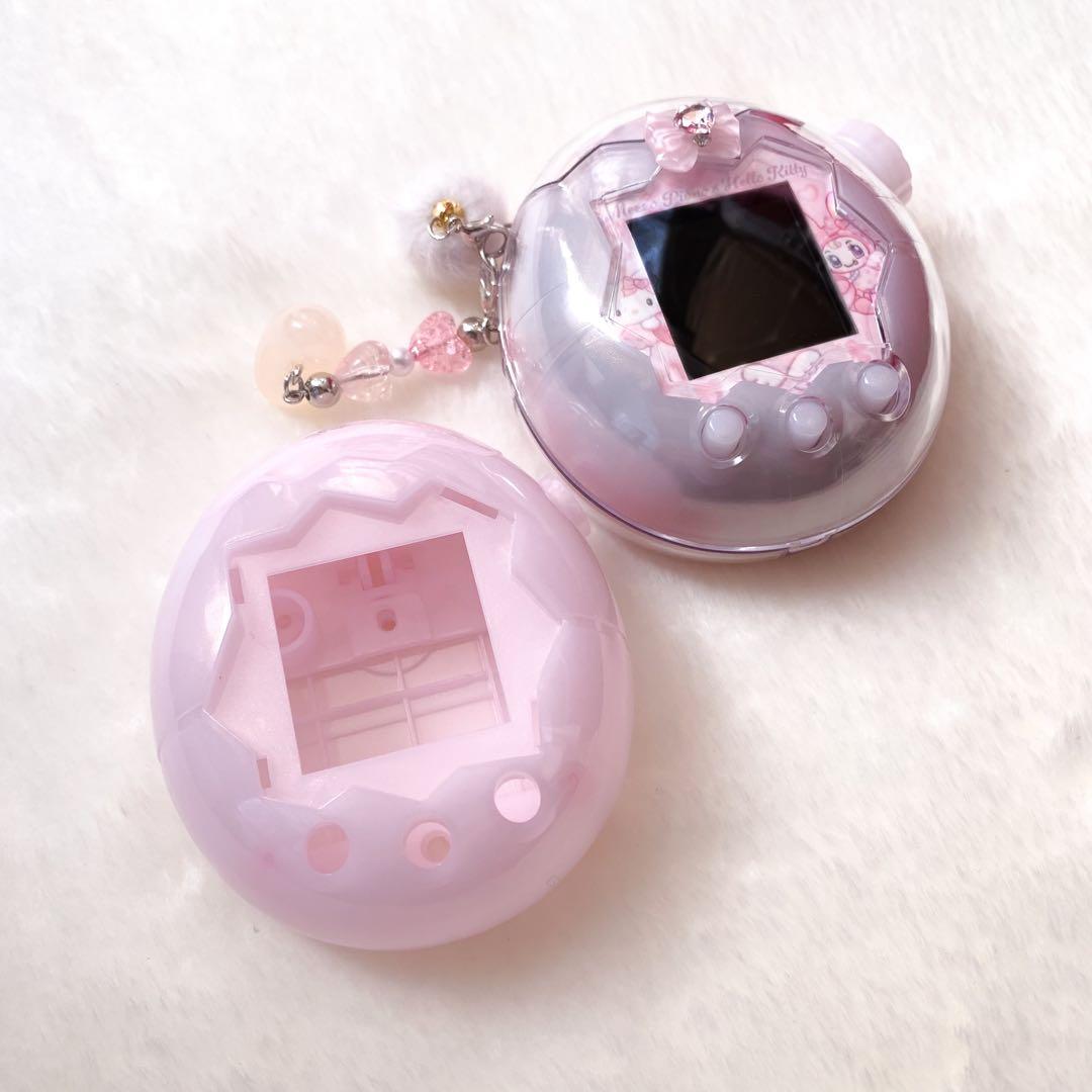 たまごっちパラダイス　カスタムシェル　ゆめかわパールピンク