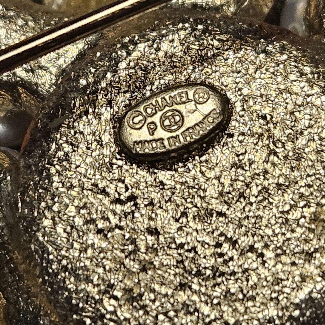 【壊れあり】CHANEL クローバー型ブローチ