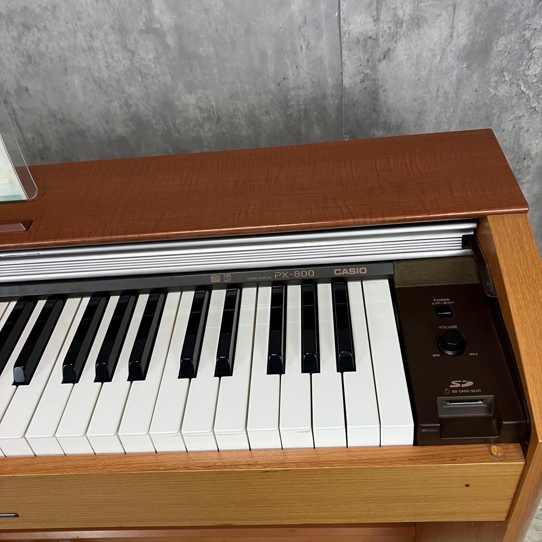 【極美品】CASIO カシオ Privia PX-800電子ピアノ88鍵盤　①