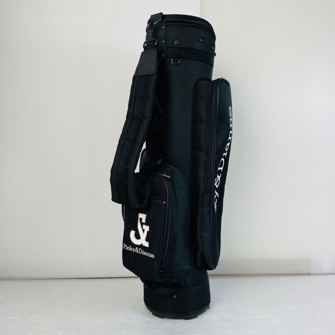 美品 Pinky&Dianne キャディバッグ レザークラブケース シューズ