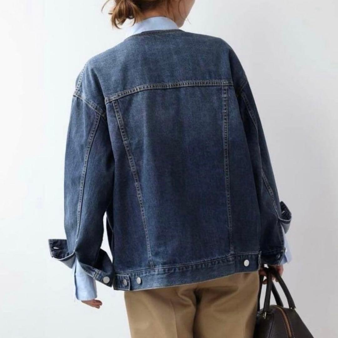 JOURNAL STANDARD relume ノーカラー デニムジャケット