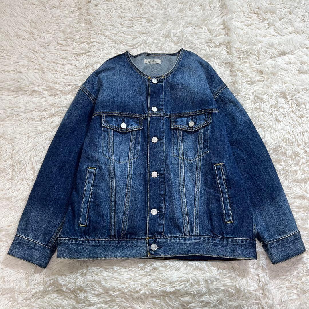 JOURNAL STANDARD relume ノーカラー デニムジャケット