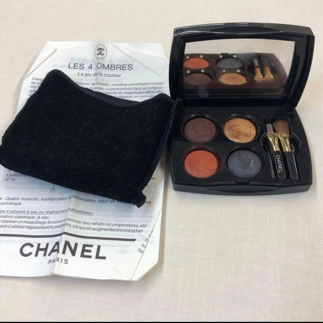 ♩CHANELバスパウダー　ラグジュアリーパウダー　4色アイシャドリップケア