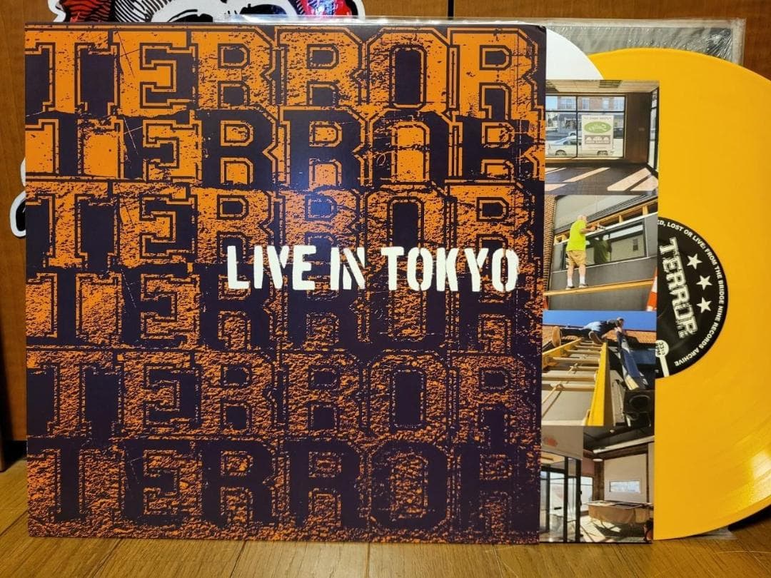 TERROR LIVE IN TOKYO オレンジレコード LP