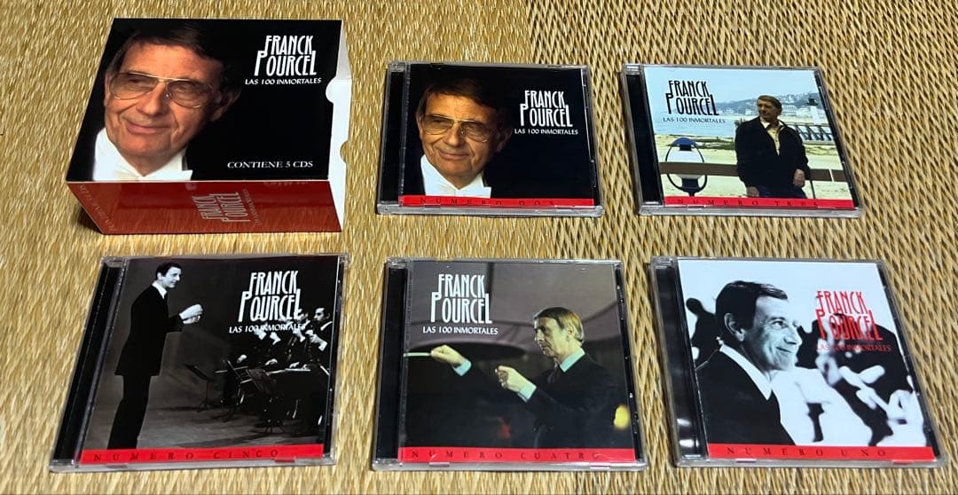 Franck Pourcel Las 100 INMORTALES 貴重品5CD