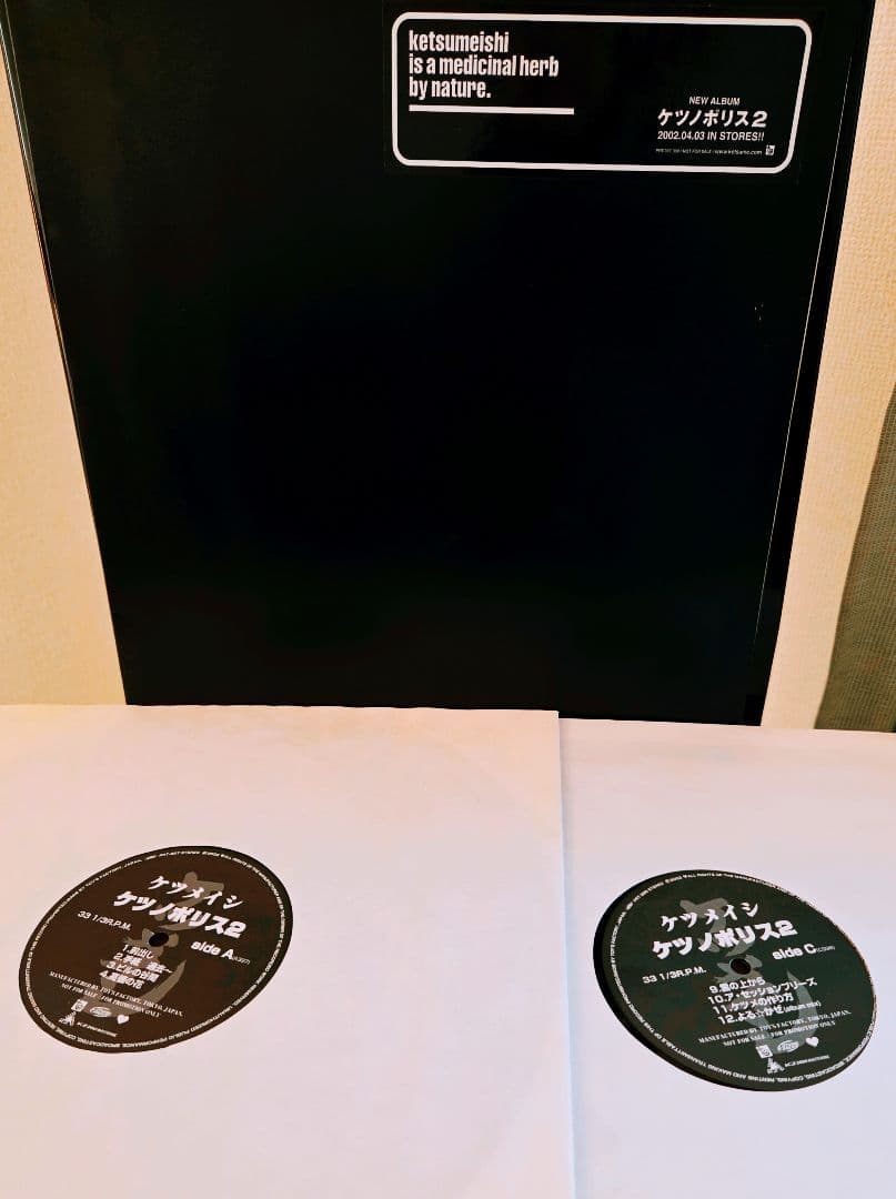 シ*ン様 オマケ付き!ケツメイシ　ケツノポリス2　アナログ!入手困難!