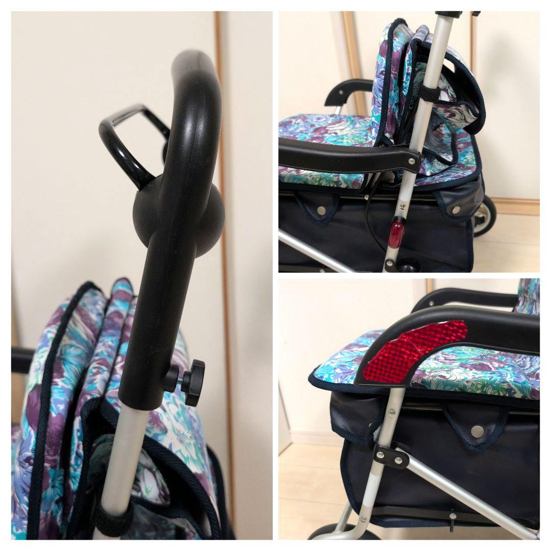 幸和製作所　ウォーキングステッキキャスター(杖立て付) 300