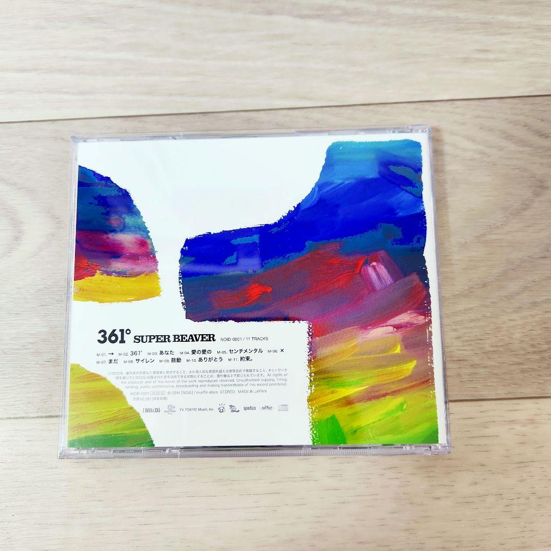 SUPER BEAVER　☆４枚セット、シールなし　27 東京　361°