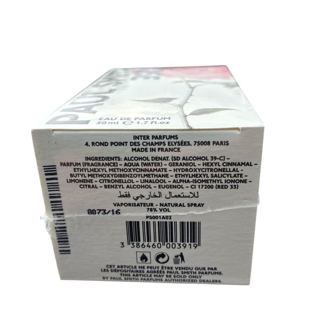 未開封品 ポール スミス　ローズ　オードパルファム　香水　50ml