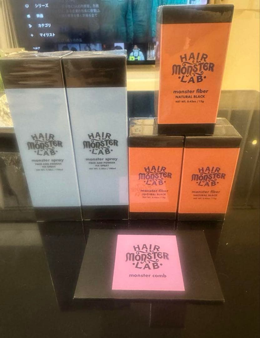 Hair monster lab モンスターファイバー スプレー