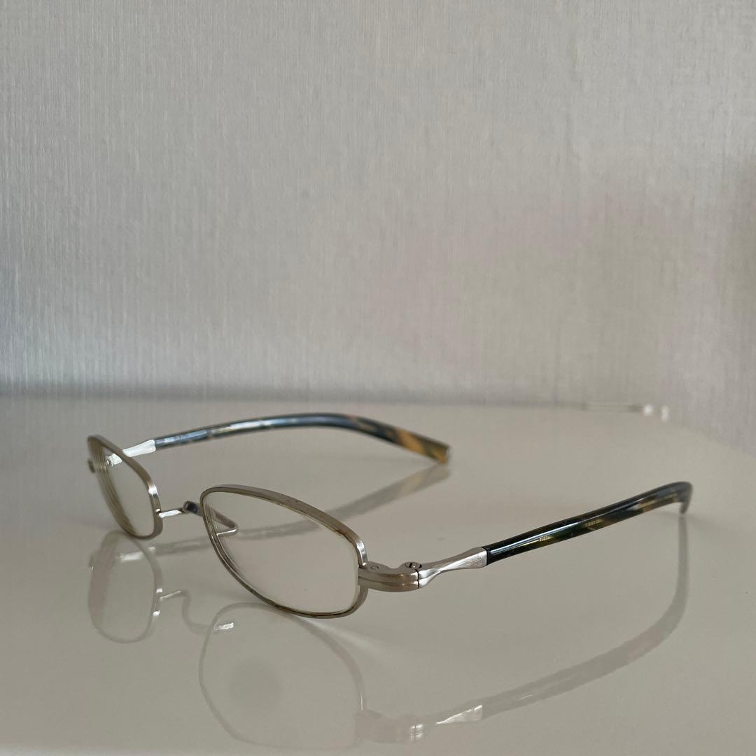 中古　恒眸作 シルバーフレーム