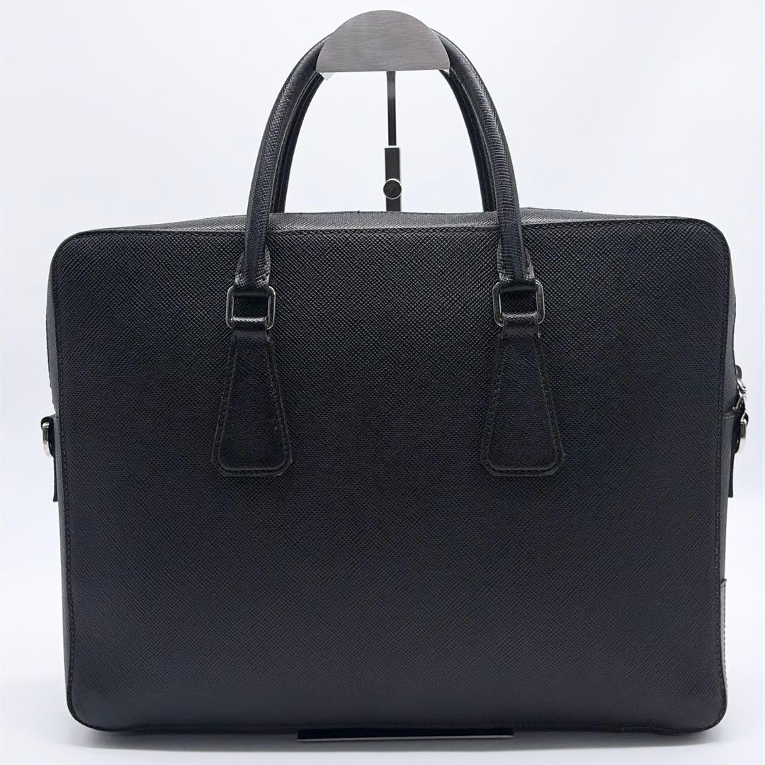 PRADA サフィアーノ キュイール 2WAY ブリーフケース ビジネスバッグ