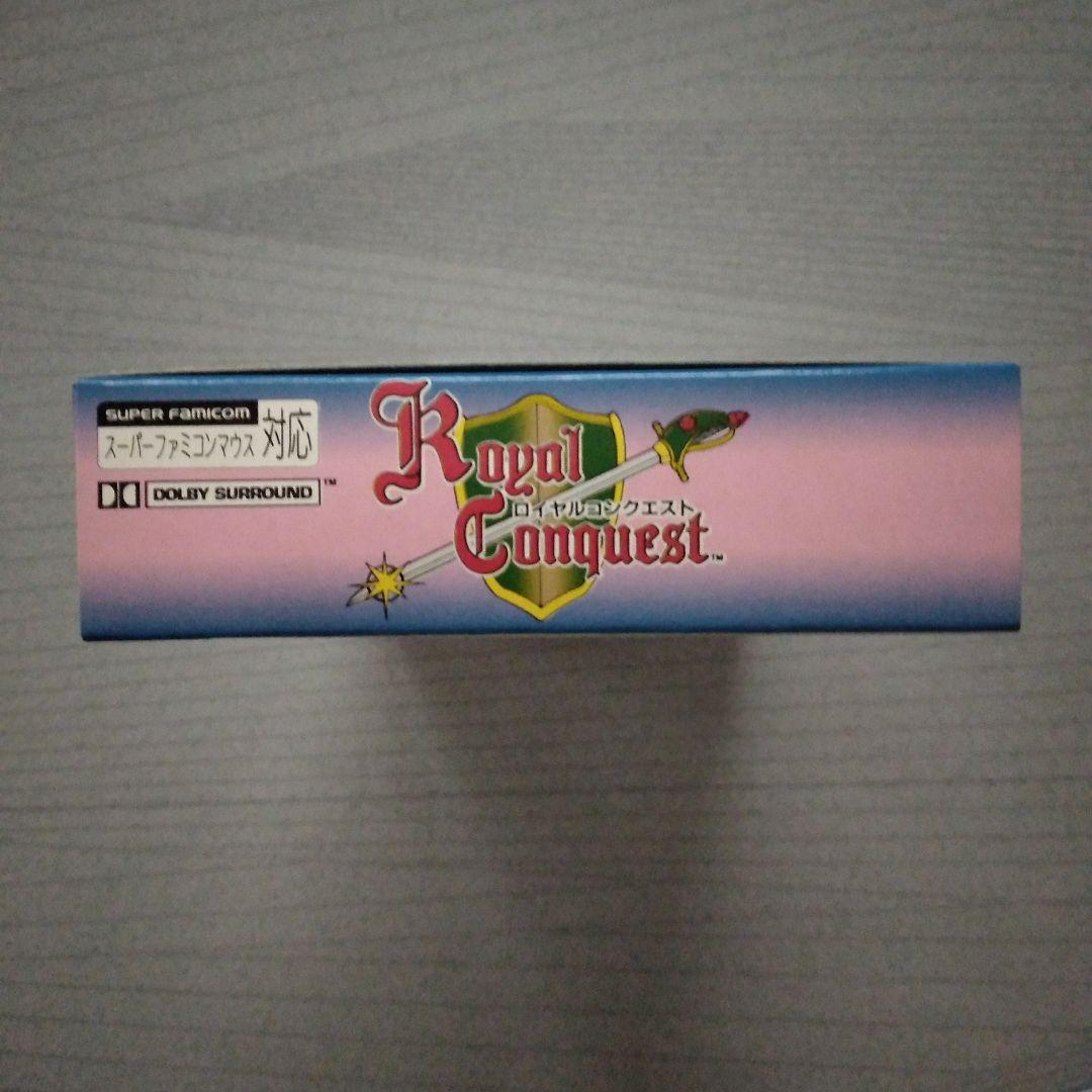 希少！新品！『ロイヤルコンクエスト』　スーパーファミコン