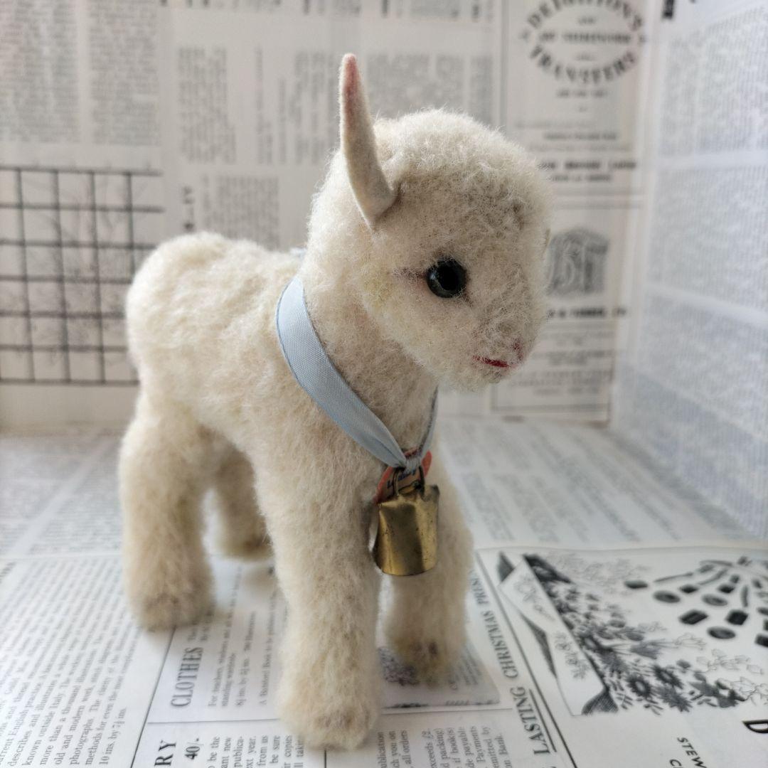 ビンテージ　シュタイフ　Lamby 羊 １４cm