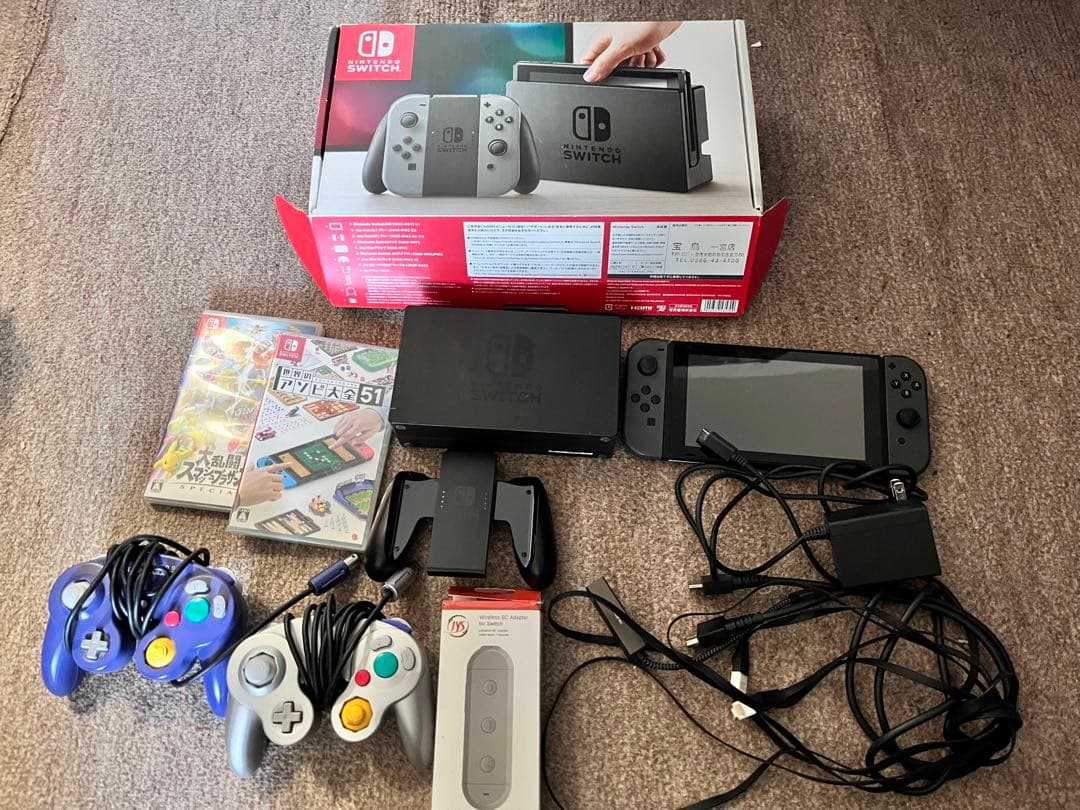 Nintendo Switch Joy-Con (L) / (R) グレー