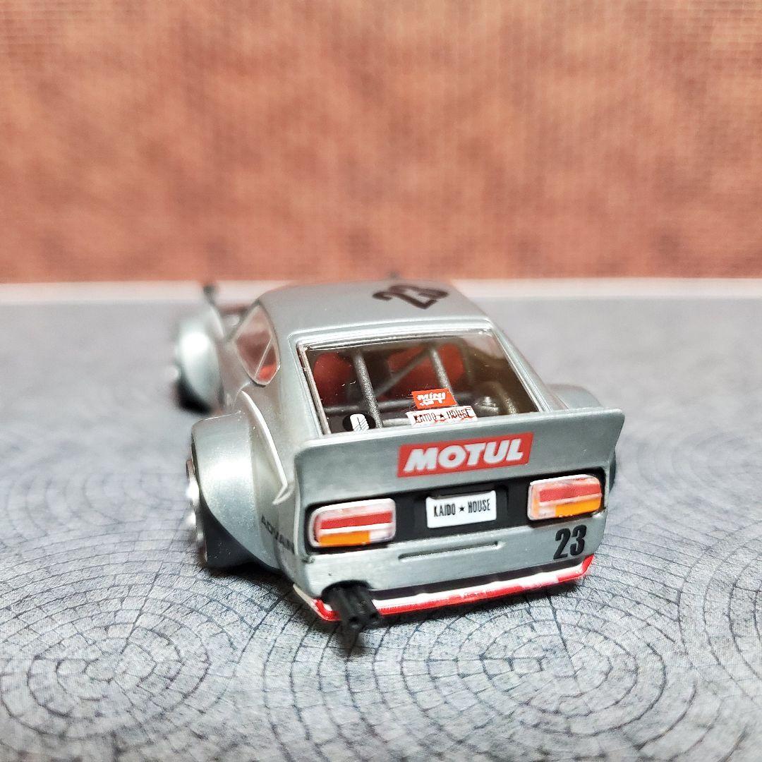 ミニGT 街道ハウス ダットサン フェアレディZ MOTUL V3 チェイス