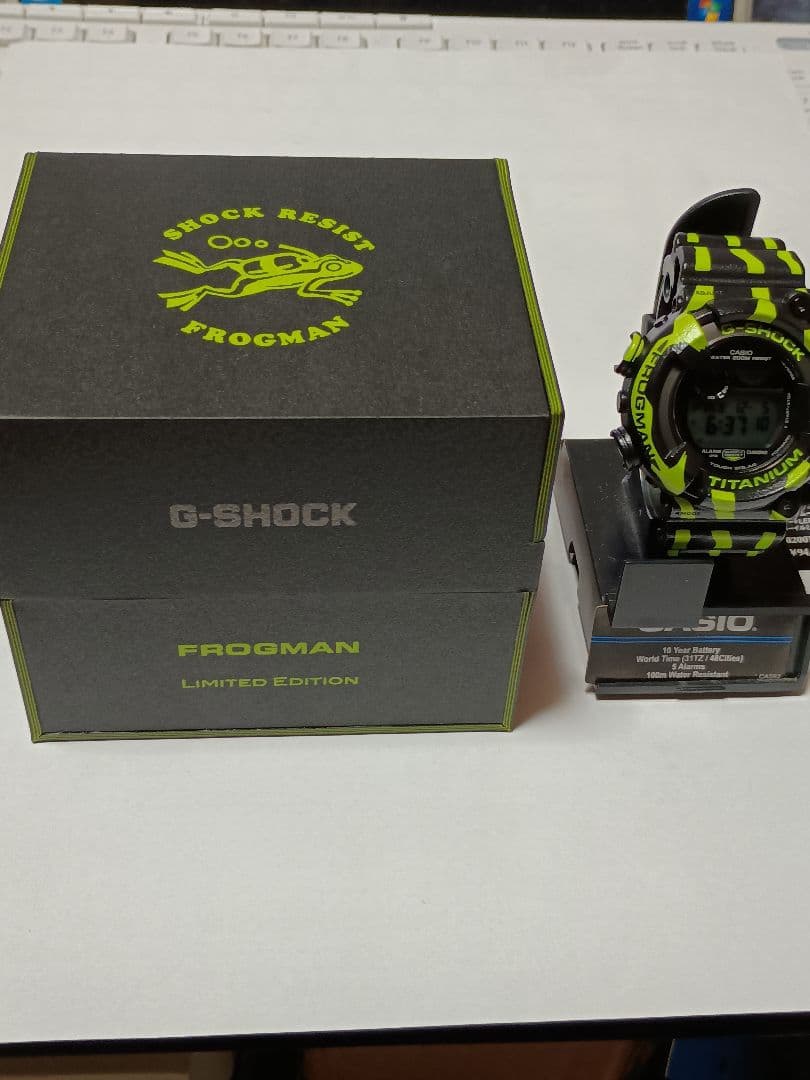 新品未使用　G-SHOCKFROGMAN　GW-8200TPF-1JR