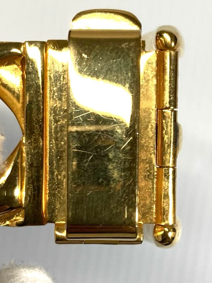 美品　GUCCI グッチ　チェーンベルト　ゴールドカラー