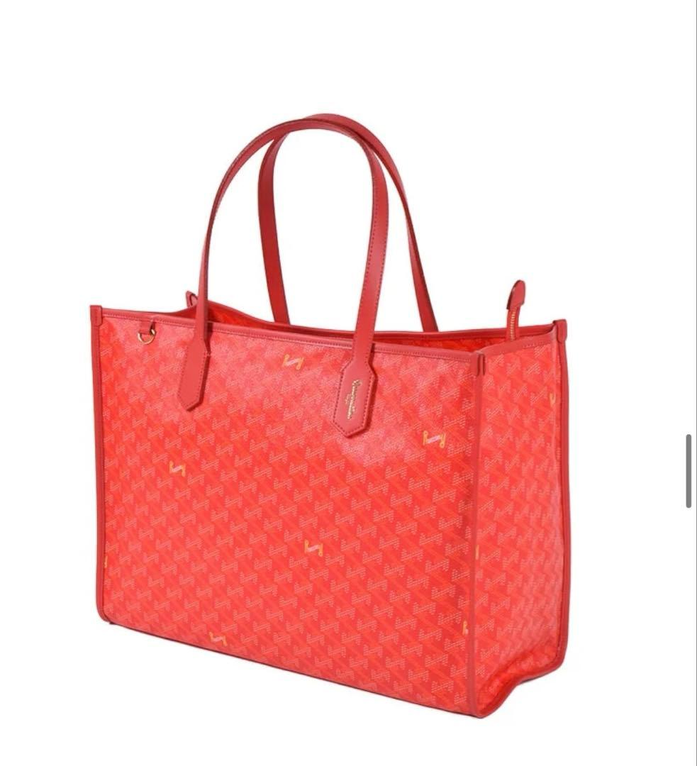 新品　未使用　レザレクション　ラニウススクエアビッグ　ノーブルレッド