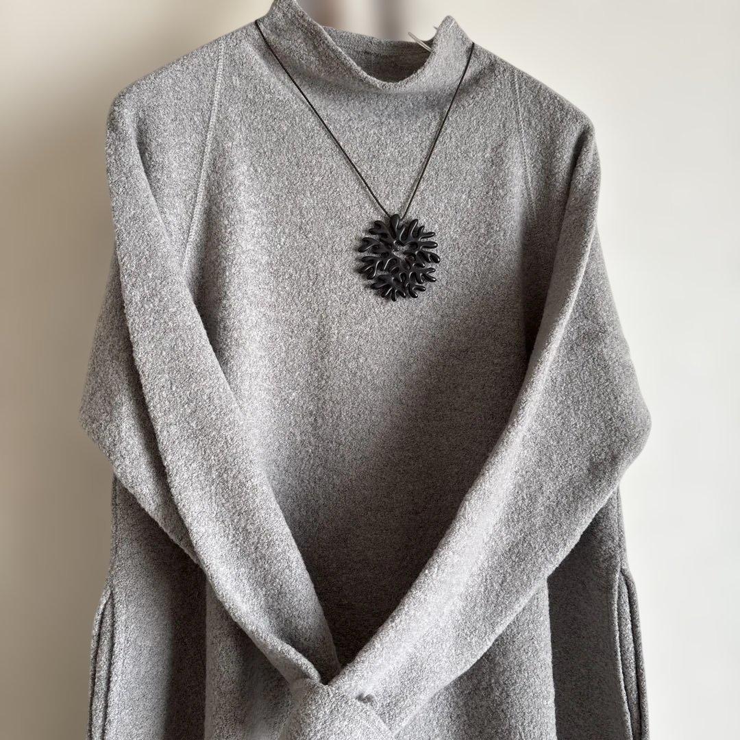 ヨーガンレール圧縮ニット暖かワンピース