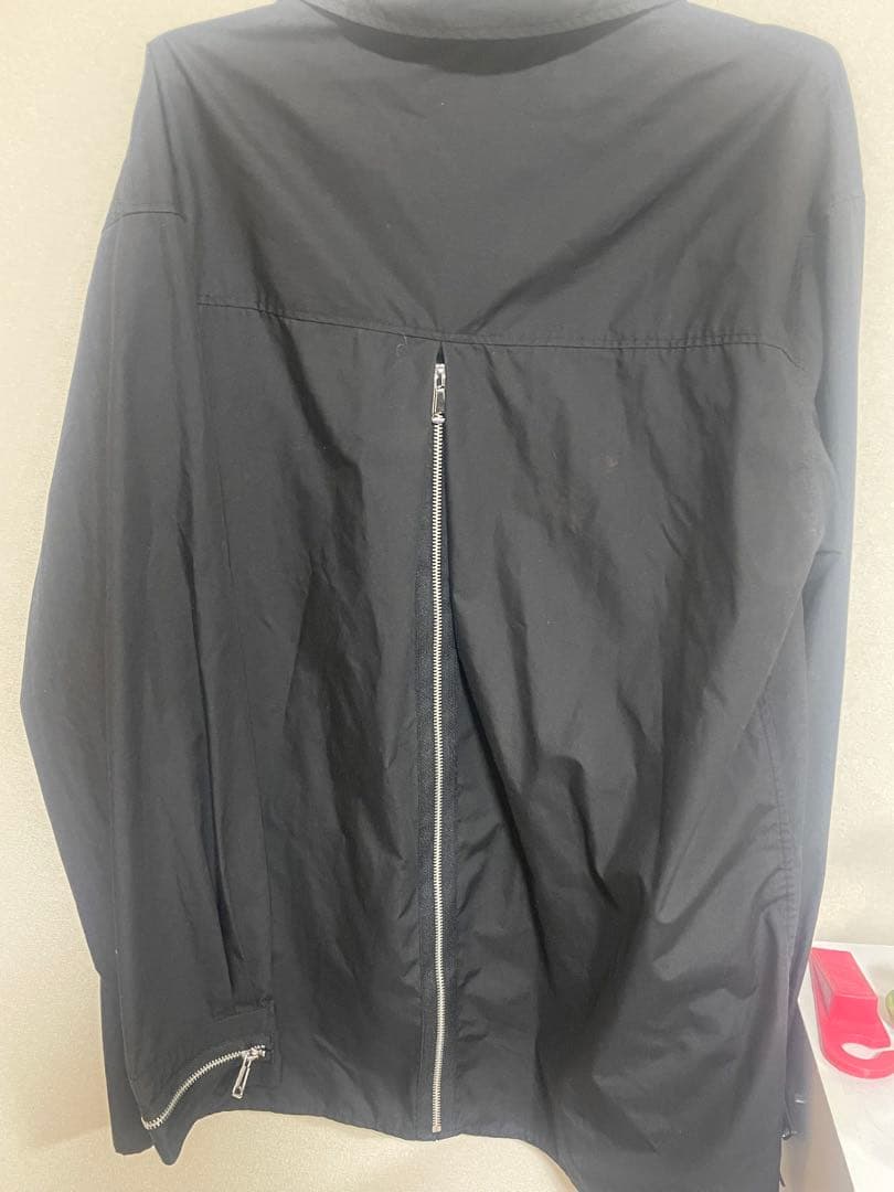 dimmoire ディムモアール ZIPシャツ 黒