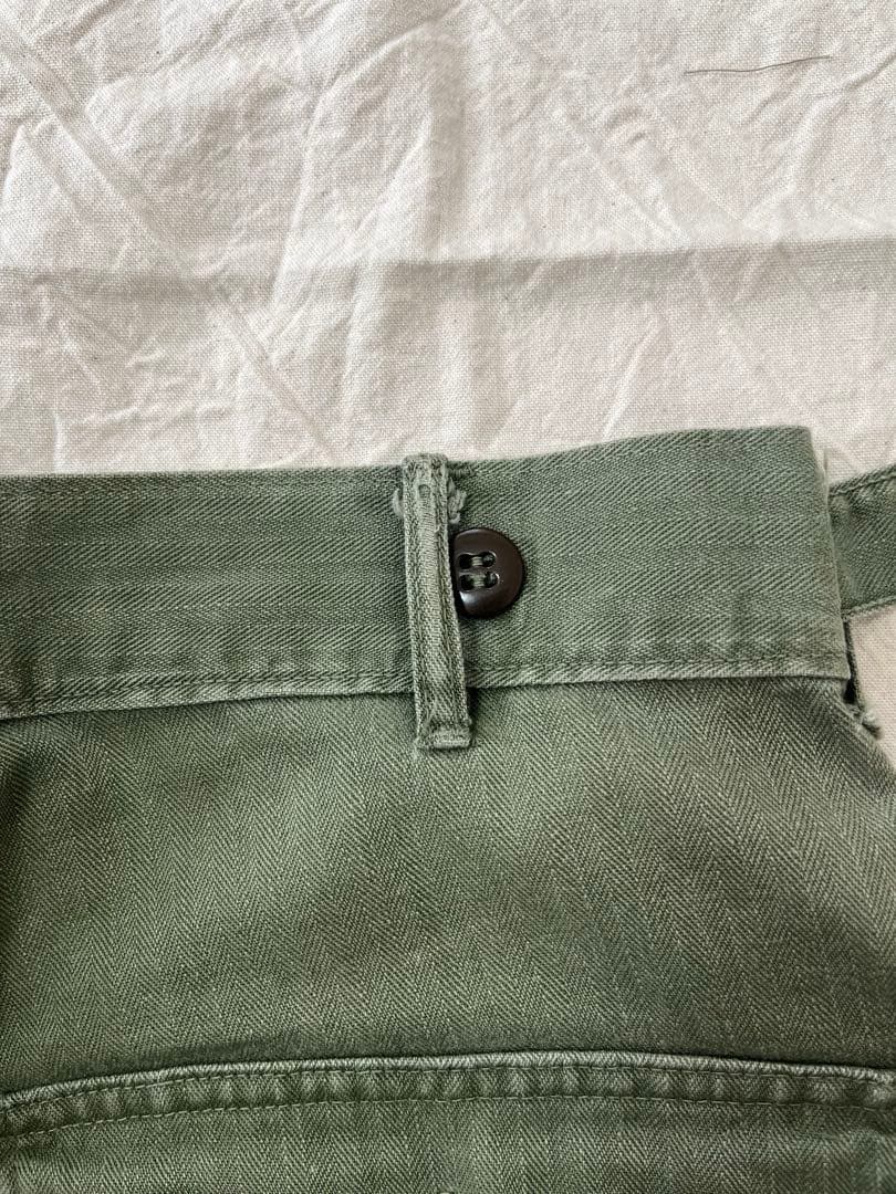 40s 50s us army HBT ベイカーパンツ　ユーティリティパンツ