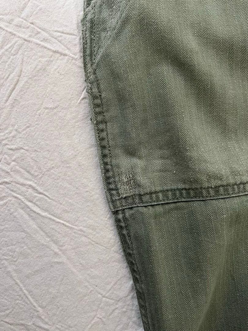 40s 50s us army HBT ベイカーパンツ　ユーティリティパンツ