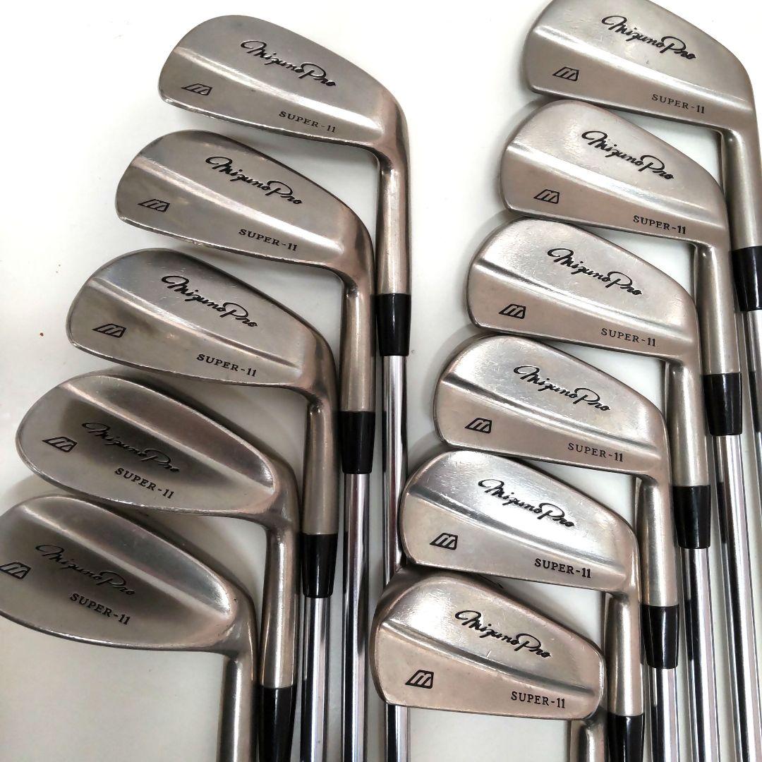 名器超レア2iから！ミズノプロ スーパー SUPER 11 純正NS R3