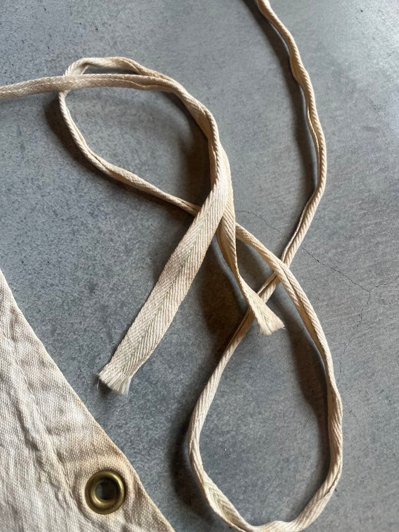 アメリカ ワークエプロン アドバタイジング 企業 ビンテージ アンティーク 古着