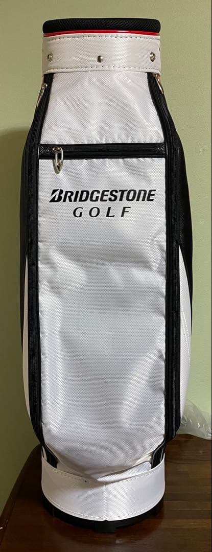 BRIDGESTONE GOLF キャディバッグ 赤・白・黒