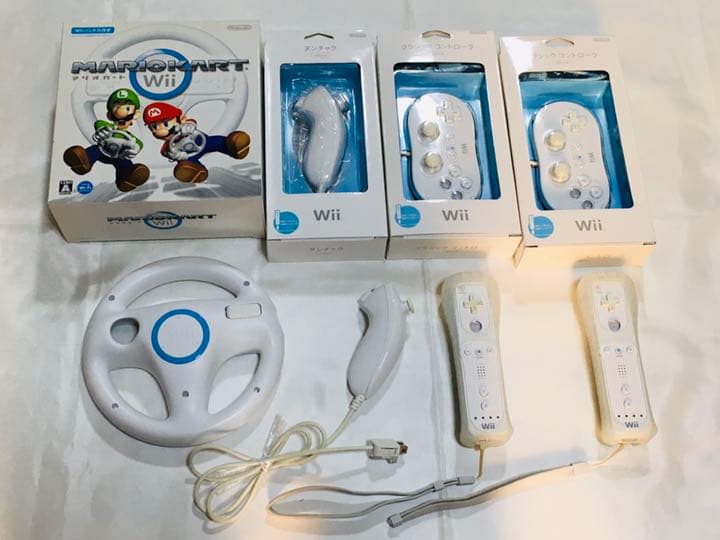 Wii 本体 カセット リモコン ヌンチャク セット