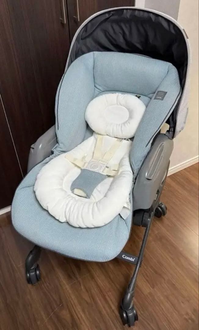 コンビ　電動ハイローチェア　ホワイトレーベル ネムリラ　オートスイング　BEDi