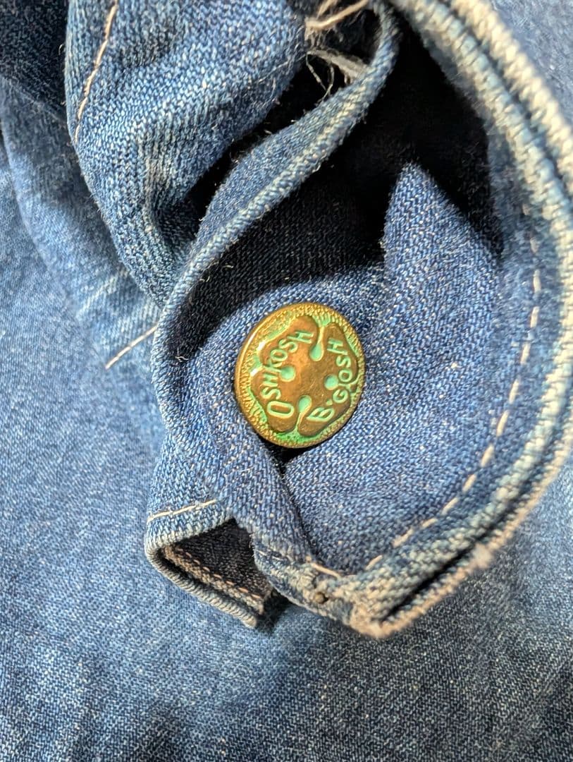 70s oshkosh　デニムワークジャケット　ヴィンテージ usa製