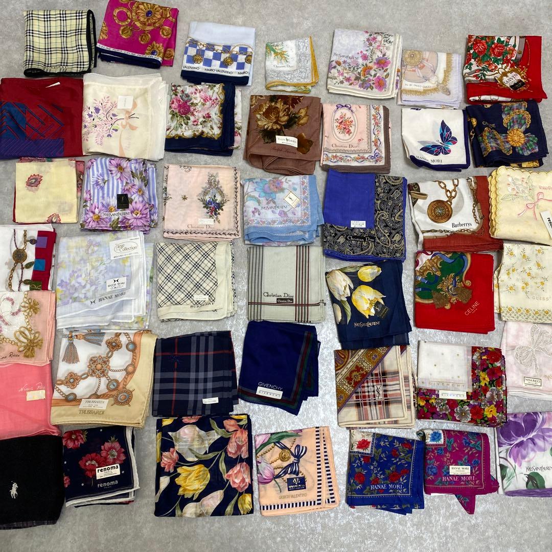 BURBERRY イヴサンローラン ラルフローレン ハンカチ セット 大量